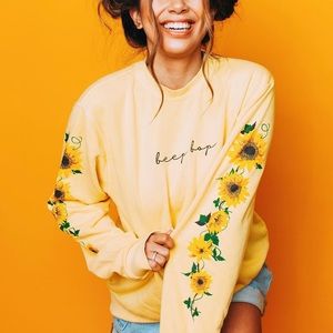 Adelaine Morin Beep Bop Crewneck